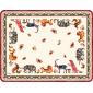 Plateau GM M�lamine - 48x38 cm - Jardin Imaginaire
