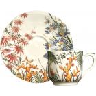 Coffret de 6 tasses et soucoupes caf� - 11 cl - diam. 14 cm
