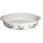 Coffret 1 Plat ovale 35x24 Oiseaux de Paradis