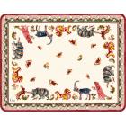 Plateau GM M�lamine - 48x38 cm - Jardin Imaginaire
