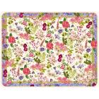 Plateau GM M�lamine - 48x38 cm - Millefleurs