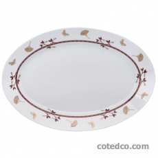 Plat ovale