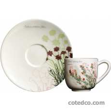 Coffret de 2 P-Tasse moka  Assorties - diam. 23,2 cm