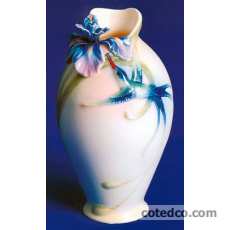 Vase ht : 14cm