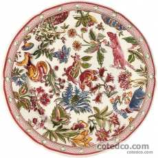 Coffret de 6 Assiettes g�teaux - diam. 19,8 cm