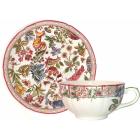 Coffret de 2 tasses et soucoupes d�jeuner - 40 cl - diam. 18 cm
