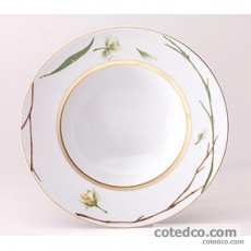 Assiette creuse � aile
