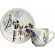 Coffret de 2 tasses et soucoupes moka - 10 cl