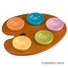 Palette saveur 5 coupelles