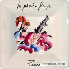 Coffret de 1 cendrier carr� G.M. - 17x17 cm