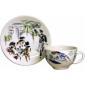 Coffret de 2 tasses et soucoupes th� - 20 cl