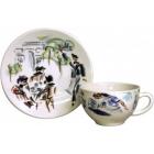 Coffret de 2 tasses et soucoupes th� - 20 cl