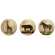 Coffret de 6 Assiettes dessert assorties - diam. 21,8 cm