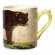 Coffret de 1 mug Gu�pard - 30 cl - H 9,3 cm