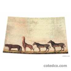 Coffret de 1 coupe carr�e  - diam. 21,8 cm