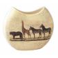 Coffret de 1 vase demi lune n� 1 - H 14,5 cm