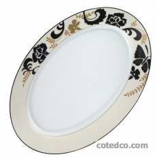 Plat ovale