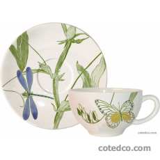 Coffret de 6 tasses et soucoupes th� - 19 cl - 20 cl