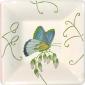 Coffret de 2 cendriers carr� P.M. - 9,1x9,1 cm