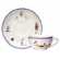 Coffret de 6 tasses et soucoupes th� - 20 cl - diam. 15,3 cm