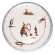 Coffret de 2 dessous de carafe - diam. 12,8 cm