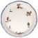 Coffret de 1 plat rond creux n� 4 - diam. 31,6 cm