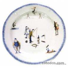 Coffret de 6 Assiettes canap�s - diam. 26 cm