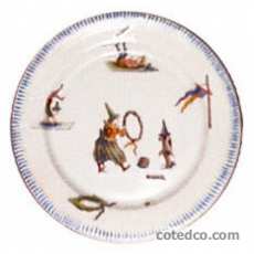 Coffret de 2 dessous de carafe - diam. 12,8 cm