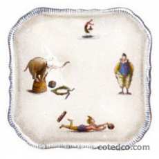 Coffret de 1 porte-carte Pompadour  n� 1 - 15x15 cm