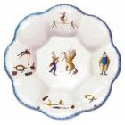 Coffret de 1 plateau Delft grosses c�tes - diam. 22,4 cm