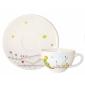 Coffret de 6 tasses et soucoupes th� - 19 cl-20 cl