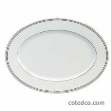 Plat ovale � aile