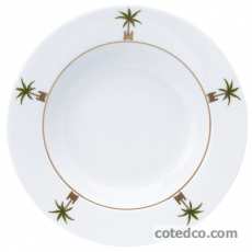 Assiette creuse � aile