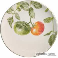 Coffret de 6 Assiettes dessert petit pois - diam. 22,5 cm