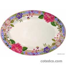 Coffret de 1 plat ovale n� 6 - 41x26,2 cm