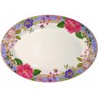 Coffret de 1 plat ovale n� 6 - 41x26,2 cm