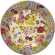 Coffret de 6 Assiettes canapés - diam. 16,5 cm