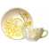 Coffret de 2 tasses et soucoupes d�jeuner - 32 cl - diam. 18 cm