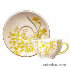 Coffret de 6 tasses et soucoupes th� - 19 cl - 20 cl