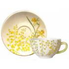 Coffret de 2 tasses et soucoupes d�jeuner - 32 cl - diam. 18 cm