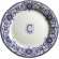 Coffret de 6 Assiettes plates extra - diam. 27,4 cm ( lettre au choix )