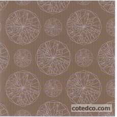 Nappe 175 x 265 cm Banquise Chocolat