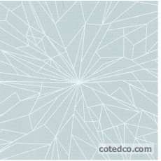 Nappe 175 x 175 cm Cristal Ciel