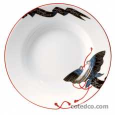 Assiette creuse � aile 220mm