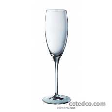 Coffret de 6 Verres � pied Champagne 19 cL