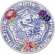 Coffret de 6 Assiettes plates extra fleuri - O 27,4 cm