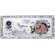 Coffret de 1 plat � cake fleuri - 35,6x15,3 cm