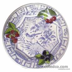 Coffret de 6 Assiettes plates extra fruits - O 27,4 cm