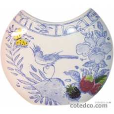 Coffret de 1 vase demi lune n� 1 - H 14,5 cm