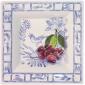 Coffret de 1 cendrier carr� GM - 17x17 cm